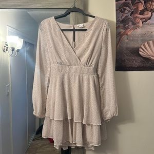 Women’s blush rose dress